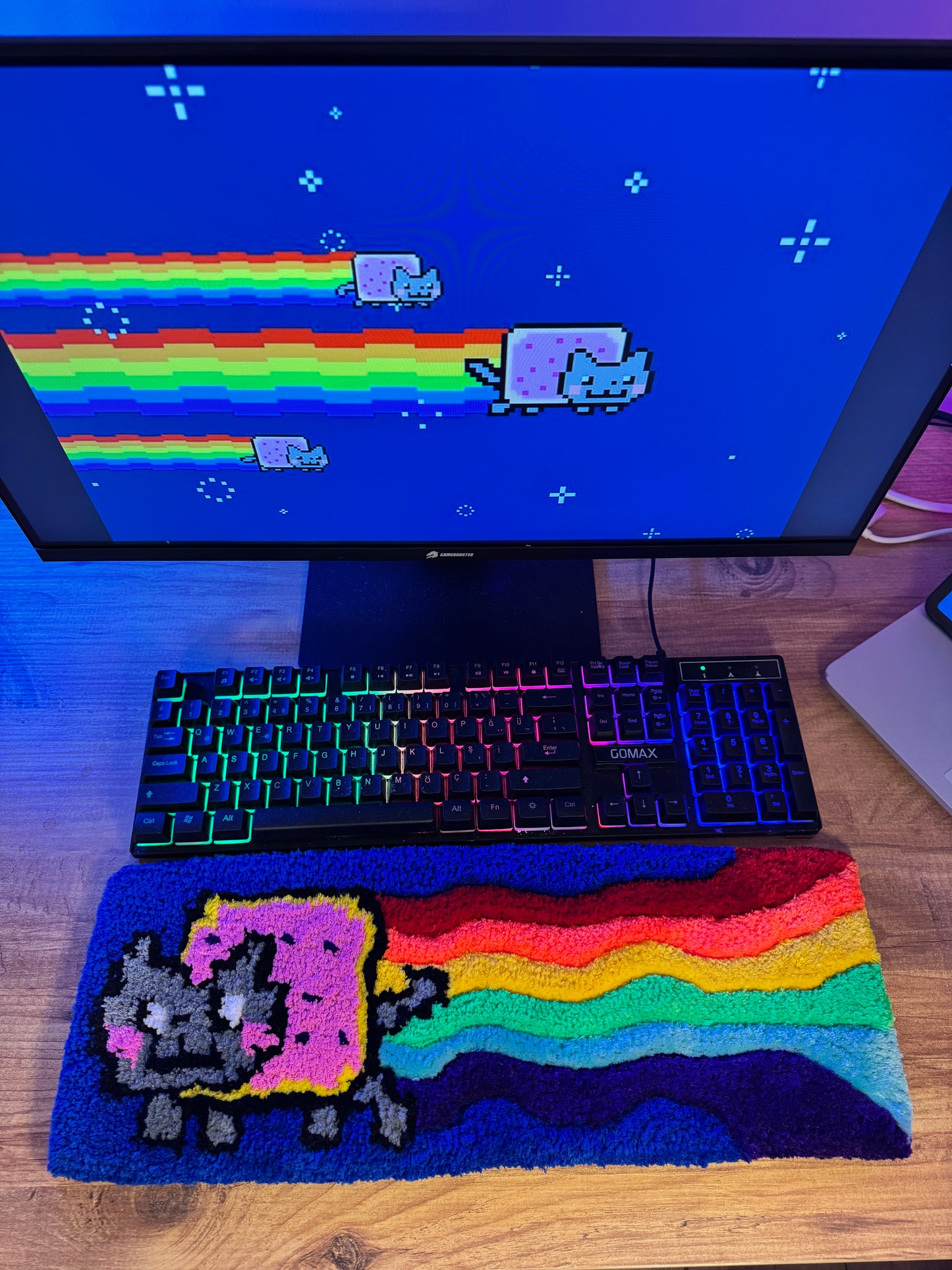Nyan Cat - Tasarım Klavye Halısı